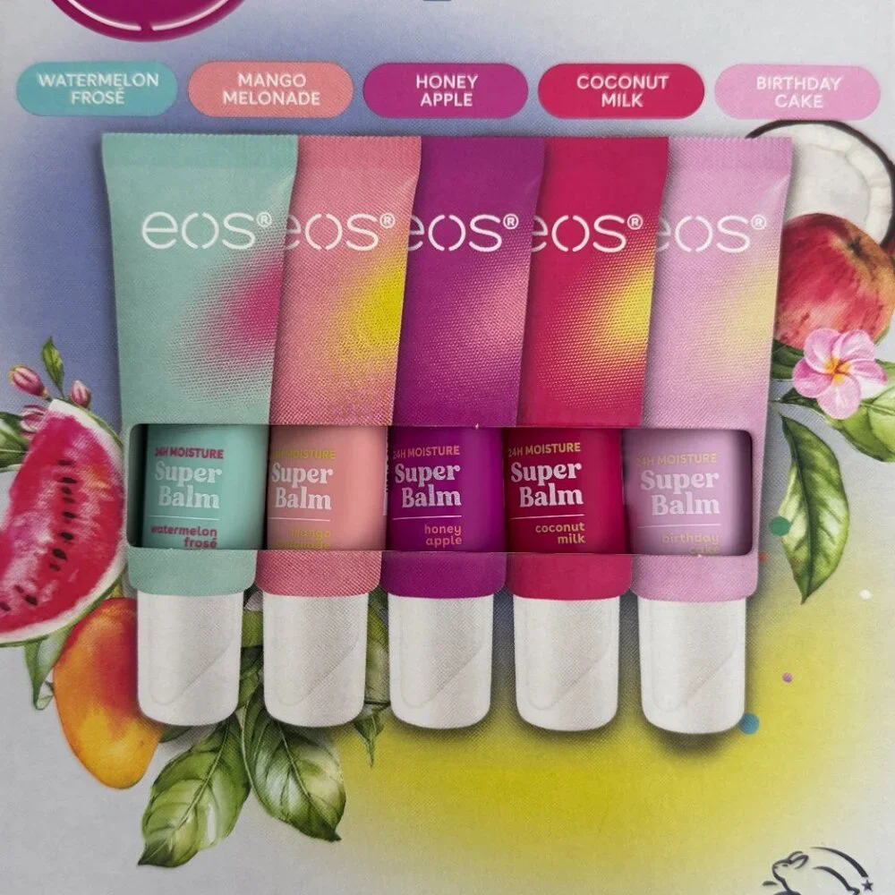 eos Super Balm 24 Hour Moisture 5-pack